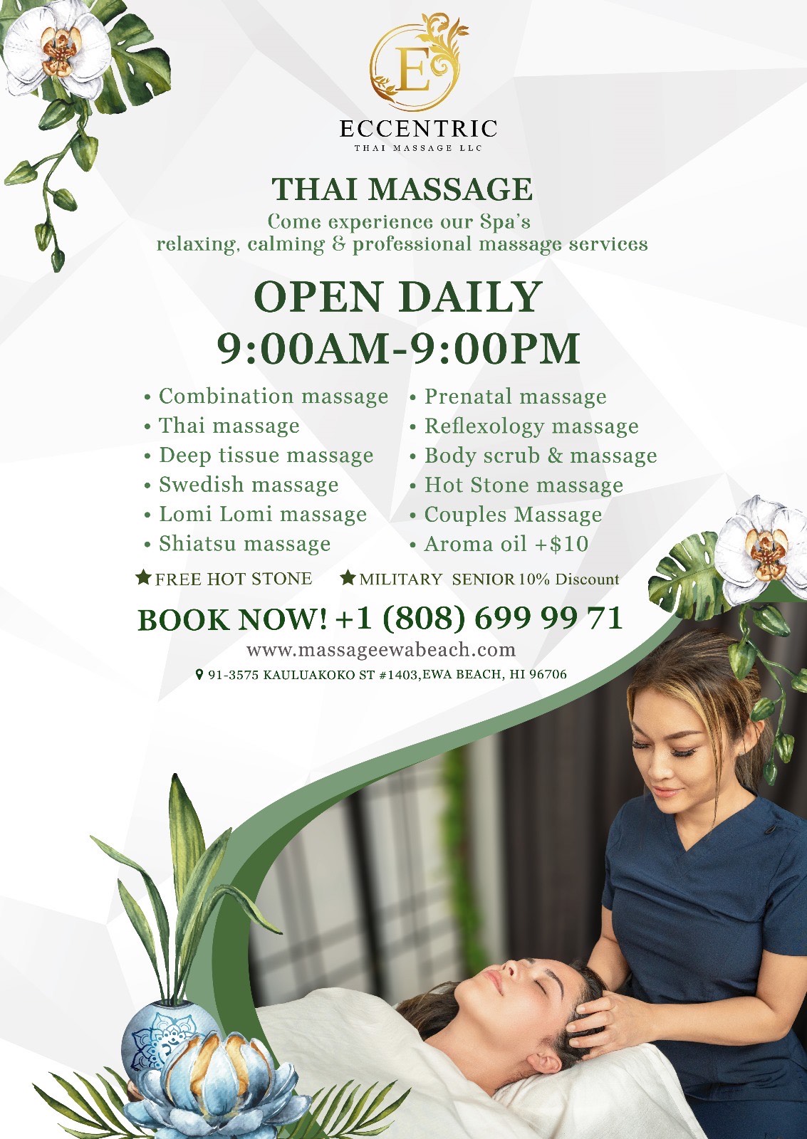 Masaje tailandés excéntrico