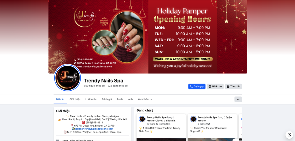 Trendy Nails Spa